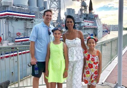 Family holiday at Norfolk, Virginia